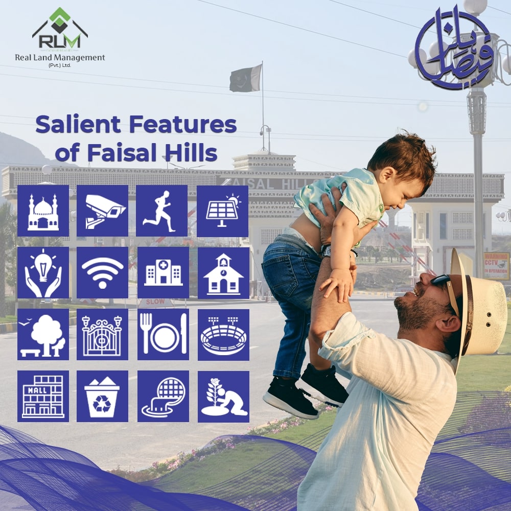 Salient Features of faisal hills