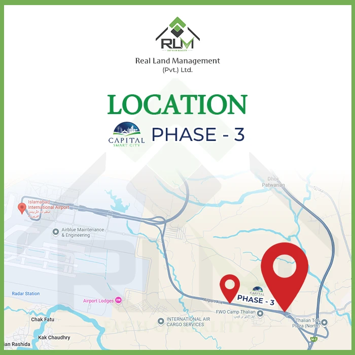 Capital Smart City phase 3 Location